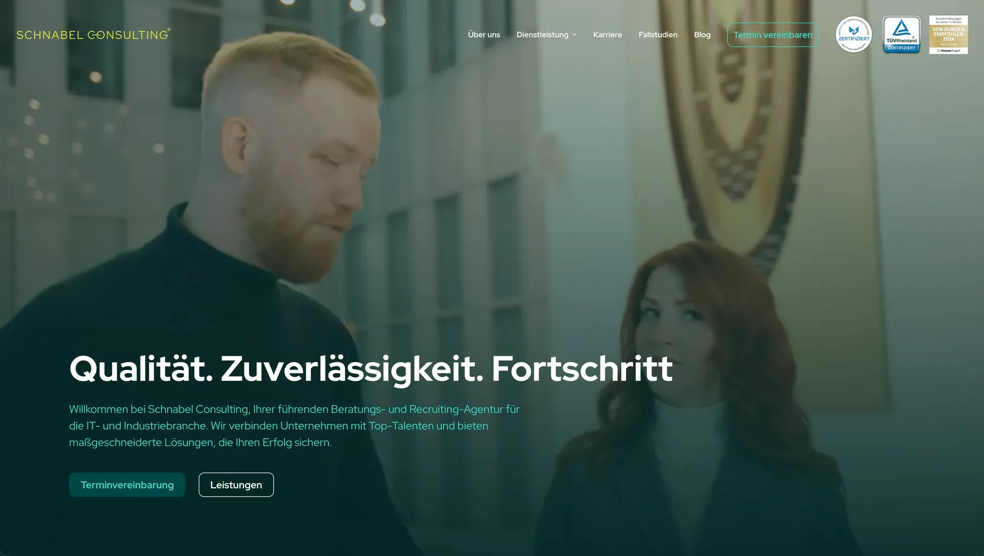 Schnabel Consulting recruitment agency website
